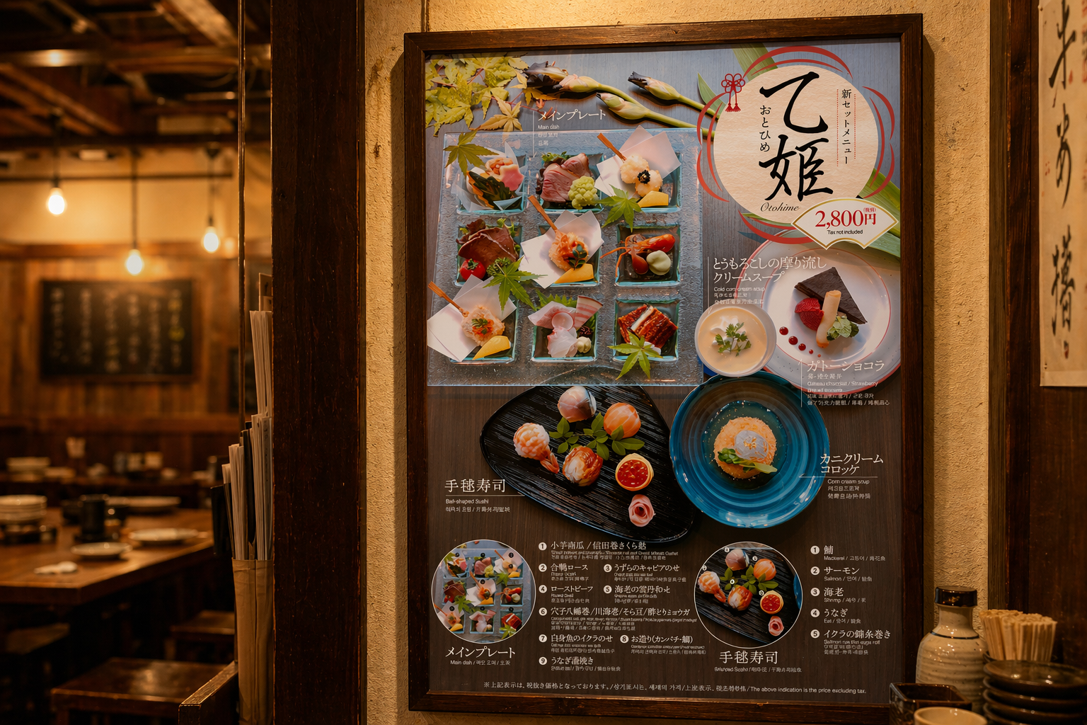 菜花野 様 | 新メニュー発売告知チラシ