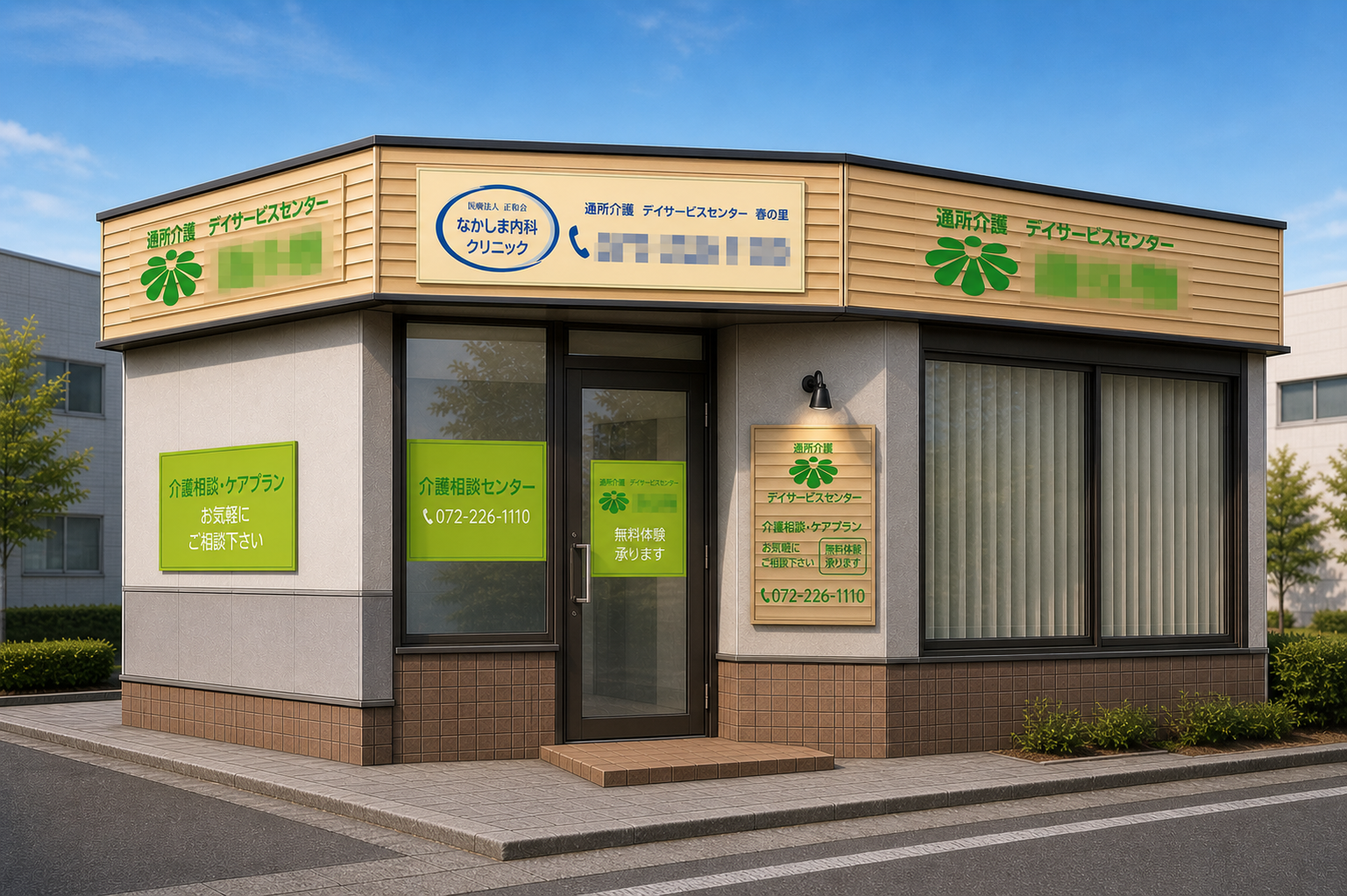 なかしま内科クリニック 様 | 外装デザイン