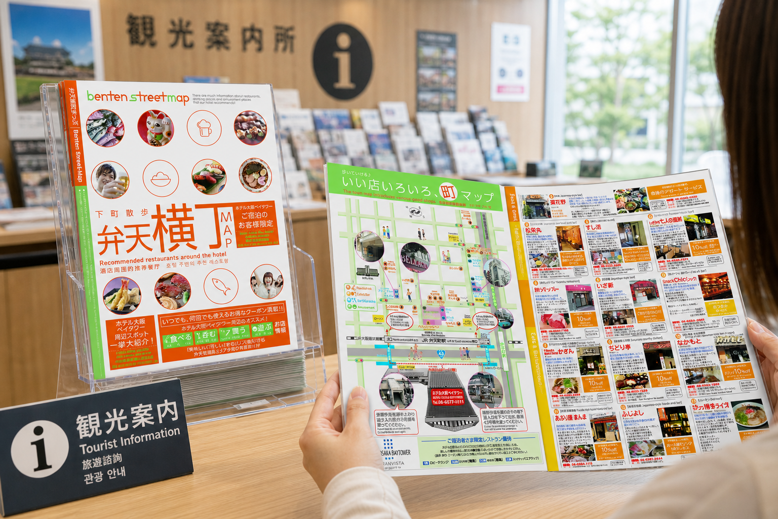 大阪市港区 様 | 観光案内パンフレット